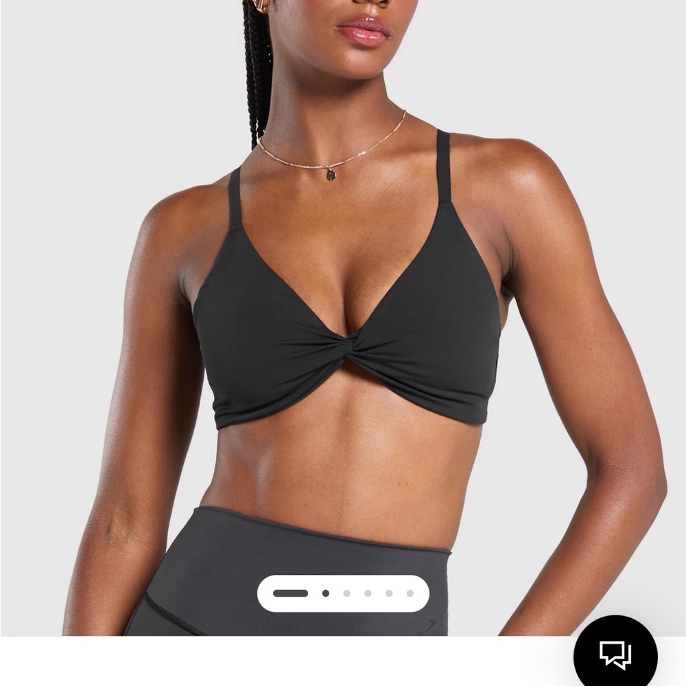 Gymshark twist front bralette